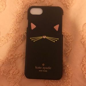 Cat Kate spade I phone 7 case never used